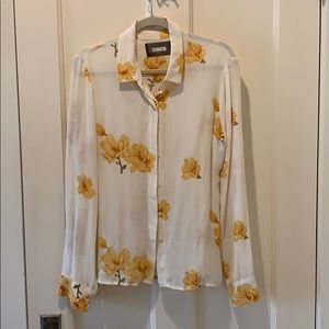 Reformation Floral Blouse Women’s Size M